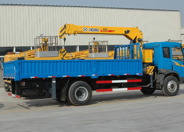 La grúa del cargador del camión de XCMG, camión de elevación de 5 toneladas montó la grúa con de alta calidad