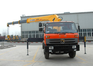 Alta grúa telescópica del cargador del camión del auality 12T, grúa hidráulica del camión de XCMG