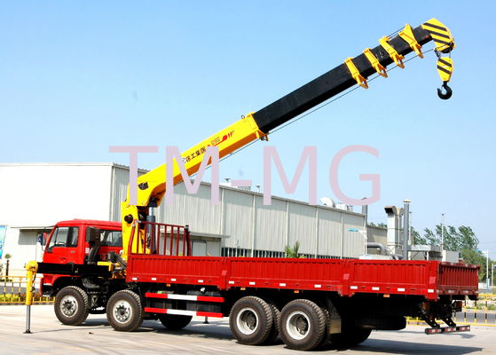 calidad  Economical Heavy Things Lift Truck Loader Crane , 16 Ton Truck With Crane fábrica