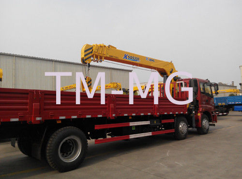 calidad  Hydraulic Telescopic Truck With Crane 16.5 Meters Lifting Height fábrica