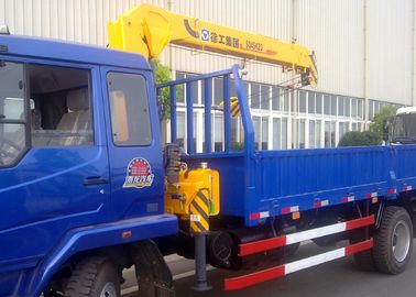 XCMG 4 Ton Hydraulic Boom Truck Crane, 25 l/min con alto rendimiento