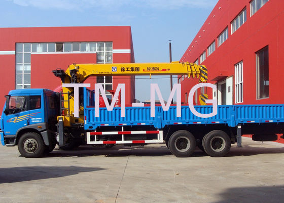 XCMG grúa del camión del auge del cargador de 12 toneladas, altura de elevación del 14.5m
